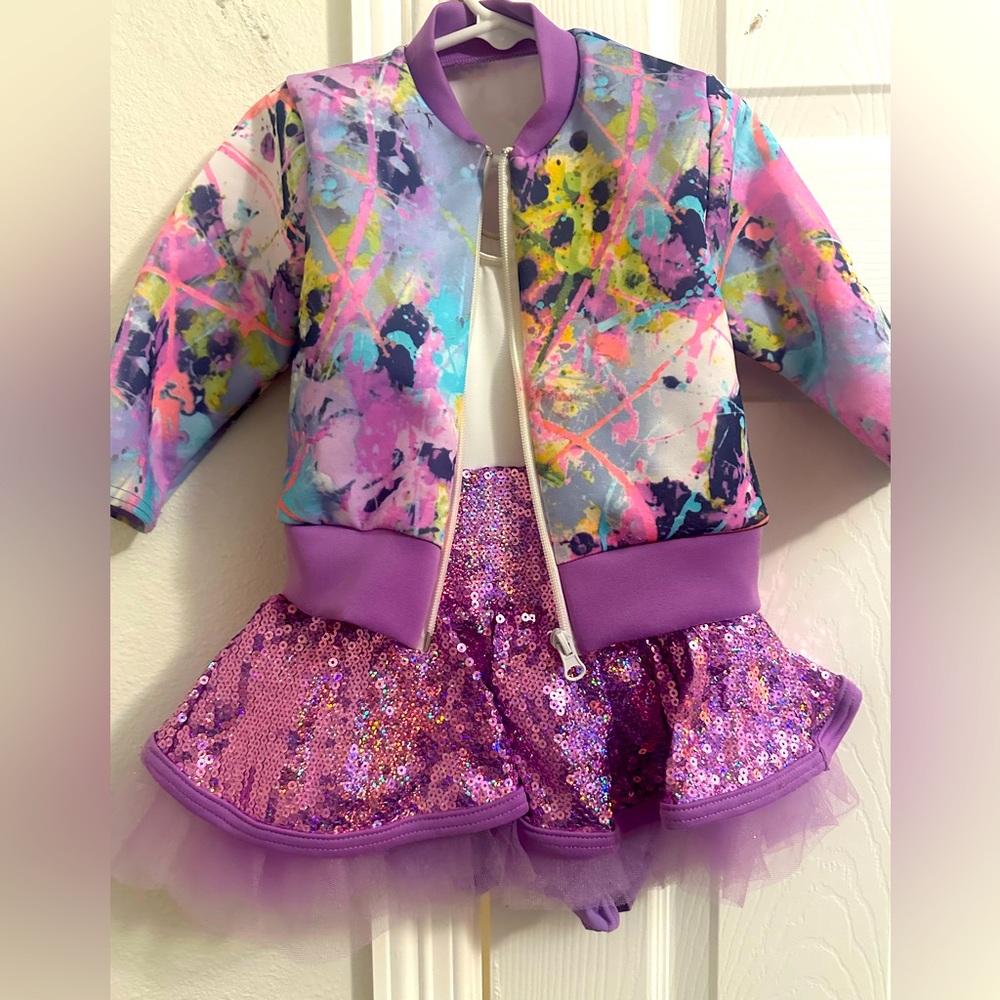 Weissman dance recital costume Size XSC